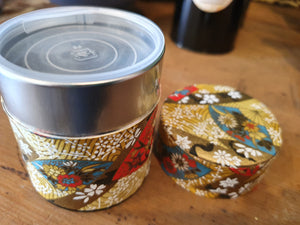 Japanese Washi Tea Canisters Small